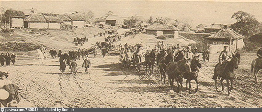 8. pogrebalnaja processija v derevne stanovishhi 1914 g..